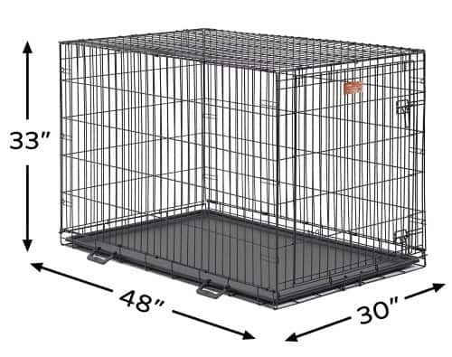 siberian husky crate size